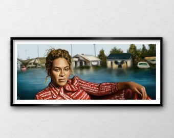 Beyoncé Poster - Wall Art - Formation Art Print - Queen Bey, Beyonce Knowles Artwork, home decor