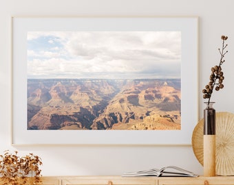 Fotografía de paisaje del desierto de Arizona, parque nacional del Gran Cañón, impresión de arte mural