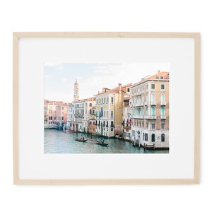 venice italy wall art, gondola wall art, venice canal print, italy wall art, europe travel photography print, large wall art, gondola print image 3