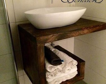 Upcycling! Exclusive wash basin, industrial design, solid, handmade, unique
