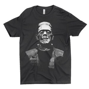 Frankenstein's Monster T-Shirt - Universal Classic Horror - Goth Apparel - Gifts For Scary Movie Fan - Premium Youth Men Women's T-Shirt