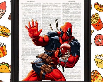 Marvel Deadpool Chimichanga Poster