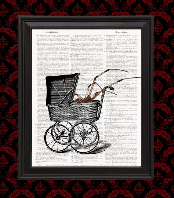 gothic baby carriage