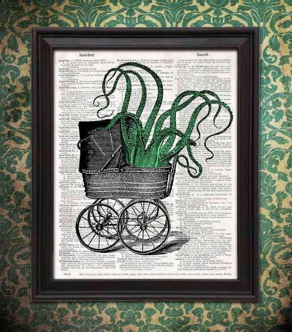 gothic baby carriage