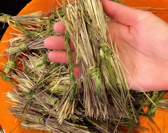 Loose Sweetgrass - 1oz Bag Sweetgrass - Organic Sweetgrass - Native American Sweetgrass