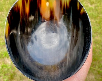 Buffalo Horn Smudge Bowl Handmade