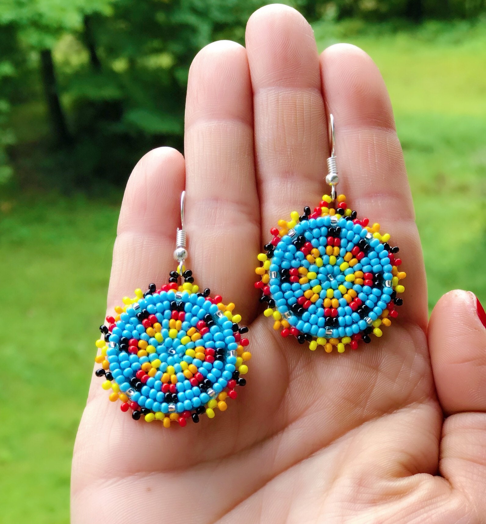 Native American Beaded Earrings