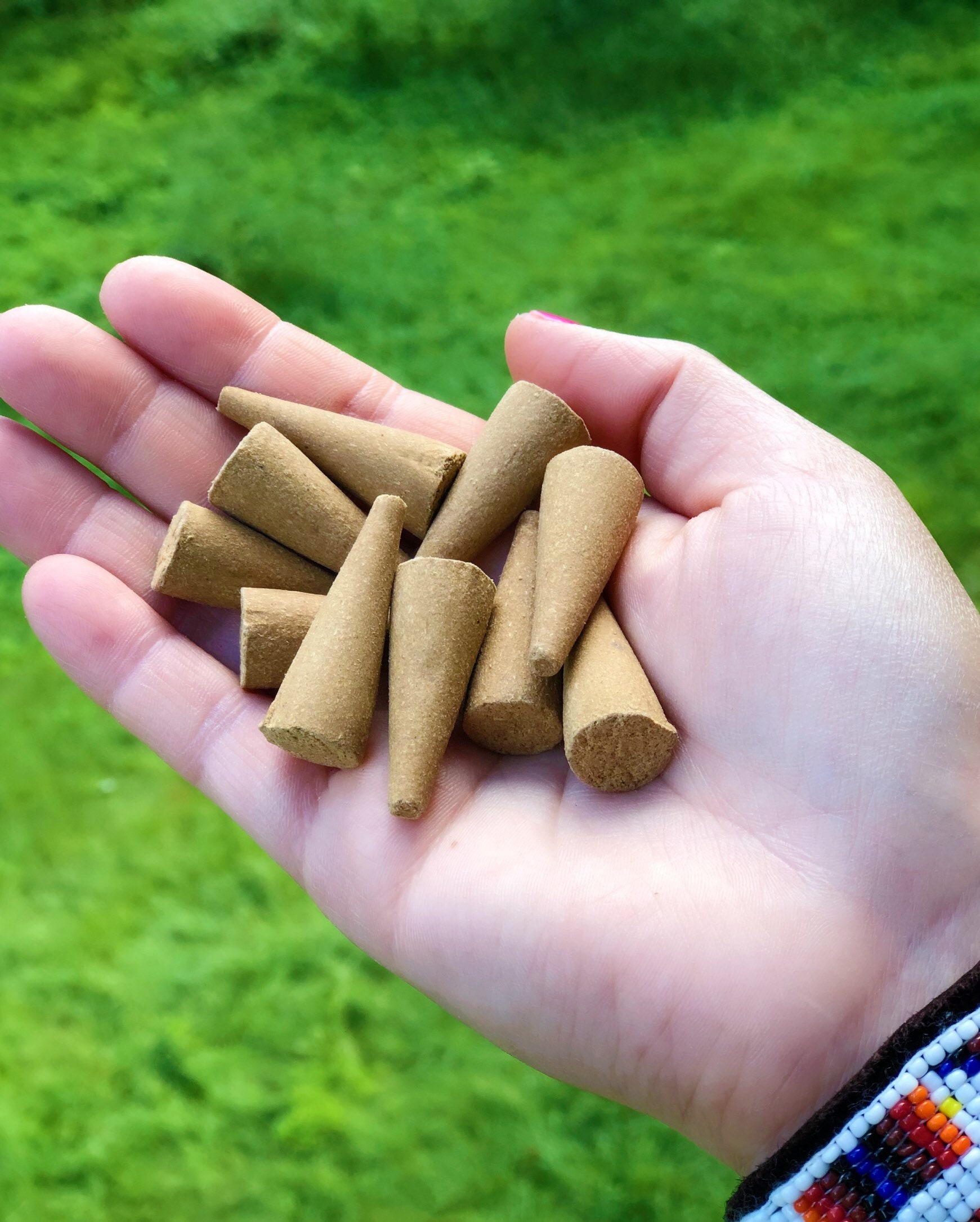 Frankincense and Myrrh Incense Handmade Incense Cones 10 Cones Pack