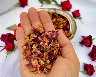 Rose Petals - Organic Homegrown Roses - Sold Per Ounce