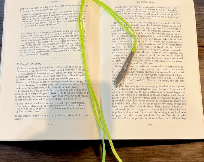 Antique Silver Spoon Bookmark - Handmade Bookmark