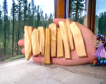 Palo Santo Mini Sticks - 1oz Bag of Small Sticks - Palo Santo Wood - Sample Sizes Palo Santo