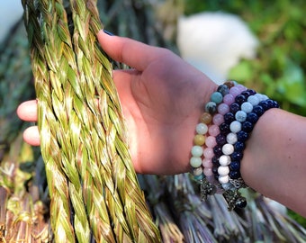 Tresse en foin d'odeur - Vendu à l'unité - Amérindien - Par maculage - foin de cérémonie - Amérindien traditionnel - foin d'odeur biologique