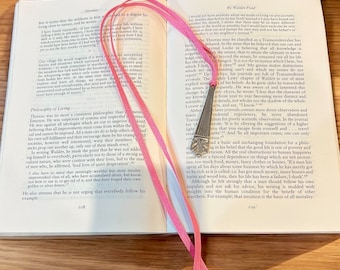 Antique Silver Spoon Bookmark - Handmade Bookmark