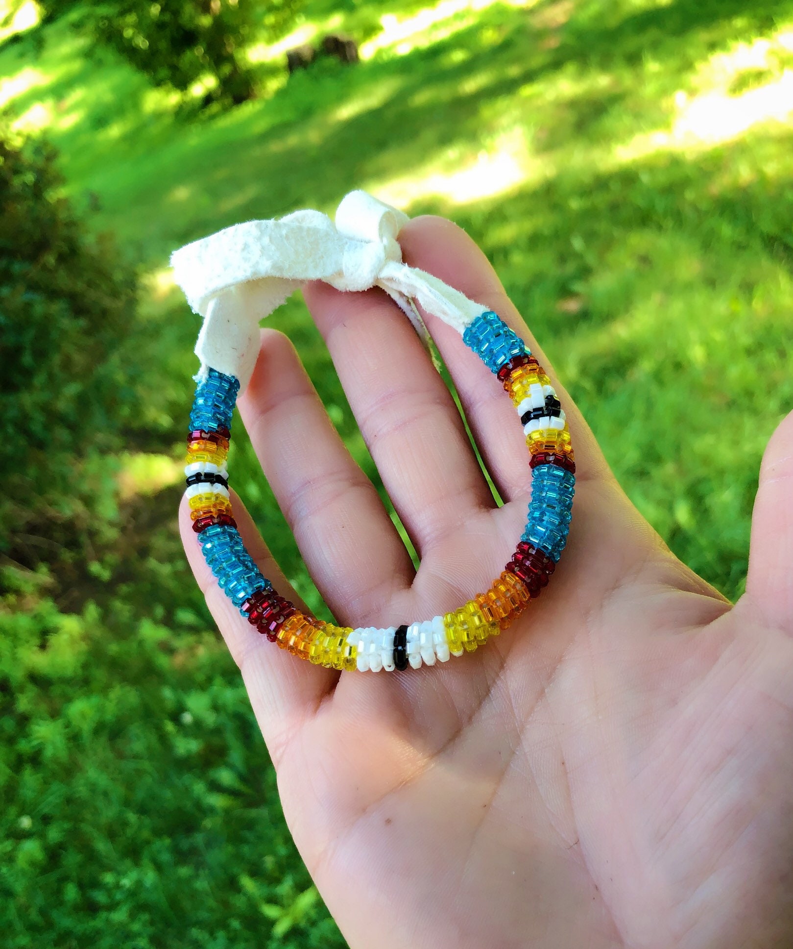 Navajo Beaded Baby Bracelet | Native American Bracelets | Authentic Indian  Beadwok | Navajo Indian Rugs and Sandpaintings - Arts and Crafts