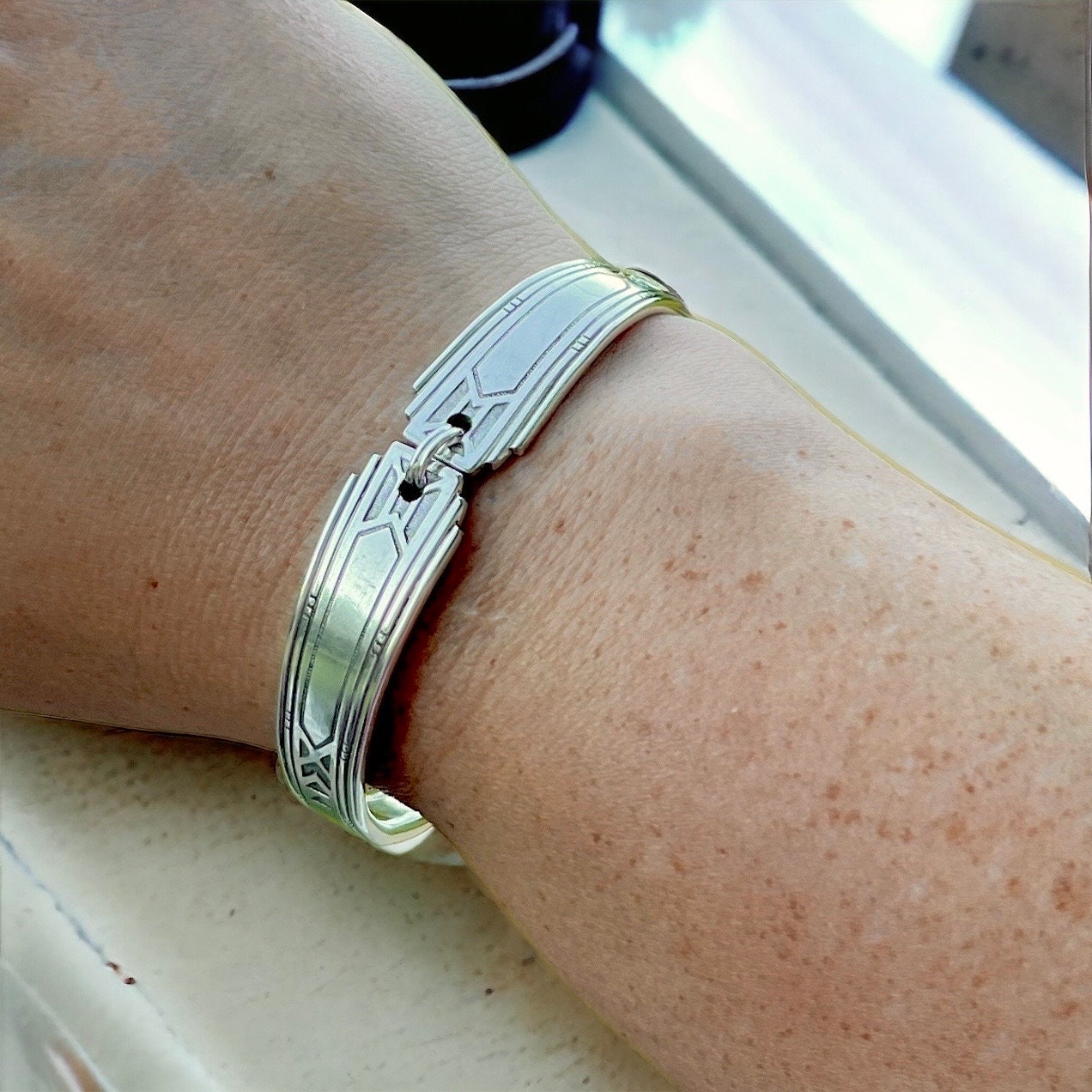Spoon bracelet with magnetic clasp best sale