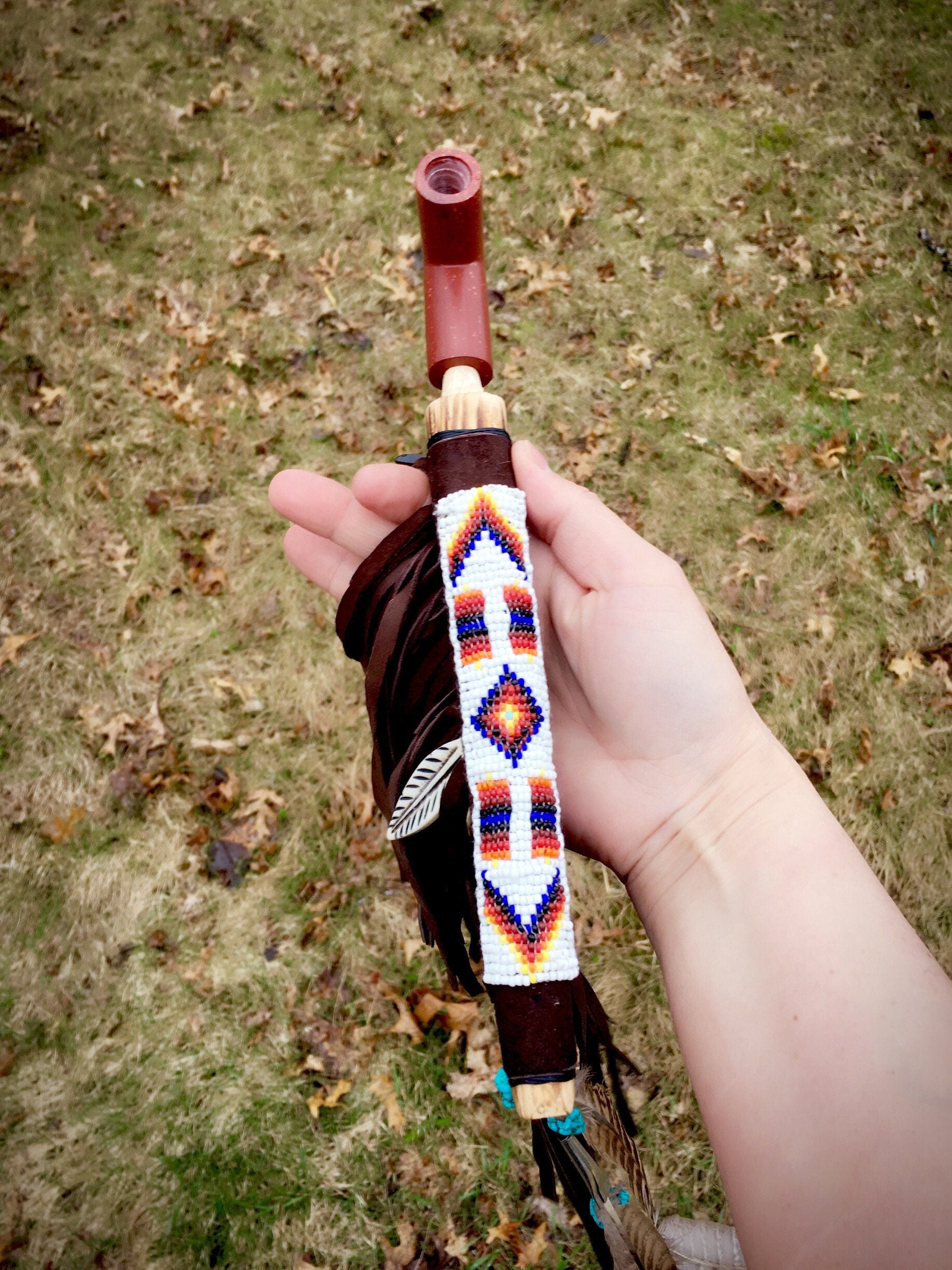 native american peace pipe