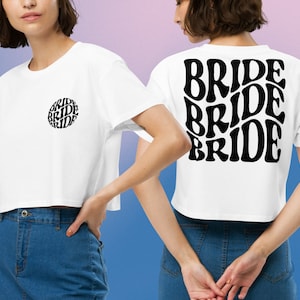 Bride Crop Top