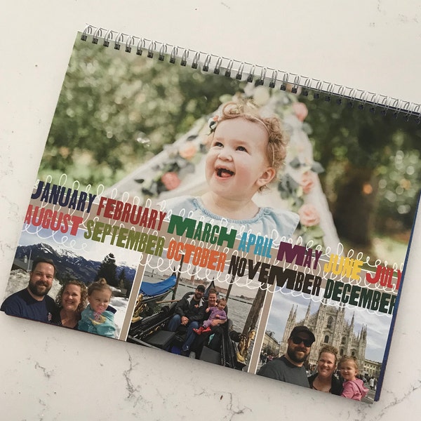 Shutterfly Family Calendar with your photos