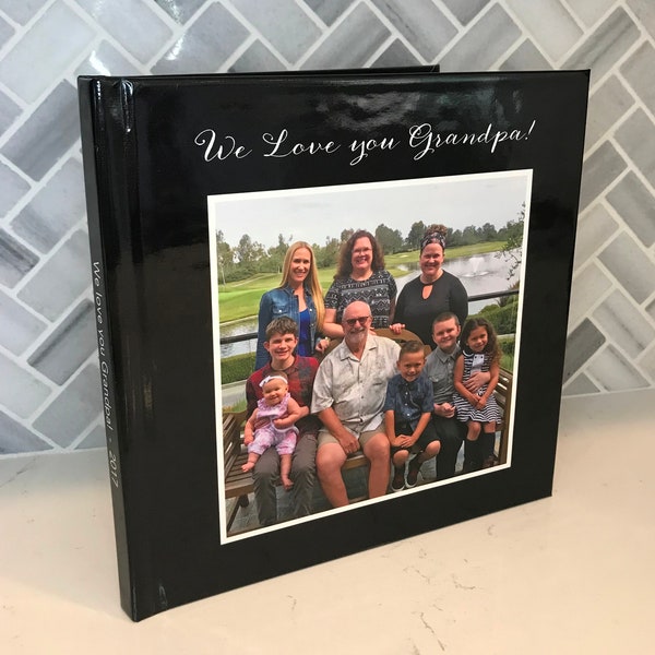Custom Photo Album Grandparents Brag Book Etsy