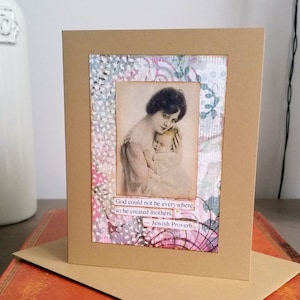 Carte de vœux des mères/carte de jour de la mère/drôle jour/carte de mères pour la carte d'anniversaire de maman/mamans/carte de voeux/carte blanche/fournitures de papier