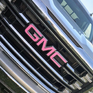 2021 2022 2023 2024 YUKON Precut Emblem Overlay DECALS Compatible With GMC | Front & Rear Set