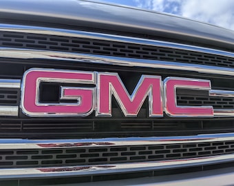 2010-2015 TERRAIN Precut Overlay DECALS Compatible With GMC Emblems | Front & Rear Set