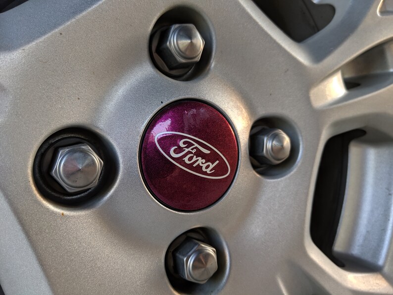 Ford Wheel Hub Cap Rim Emblem Overlay Decal SET of 4 Etsy