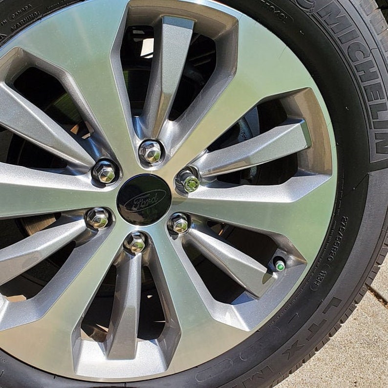 Ford Wheel Hub Cap Rim Emblem Overlay Decal SET of 4 Etsy