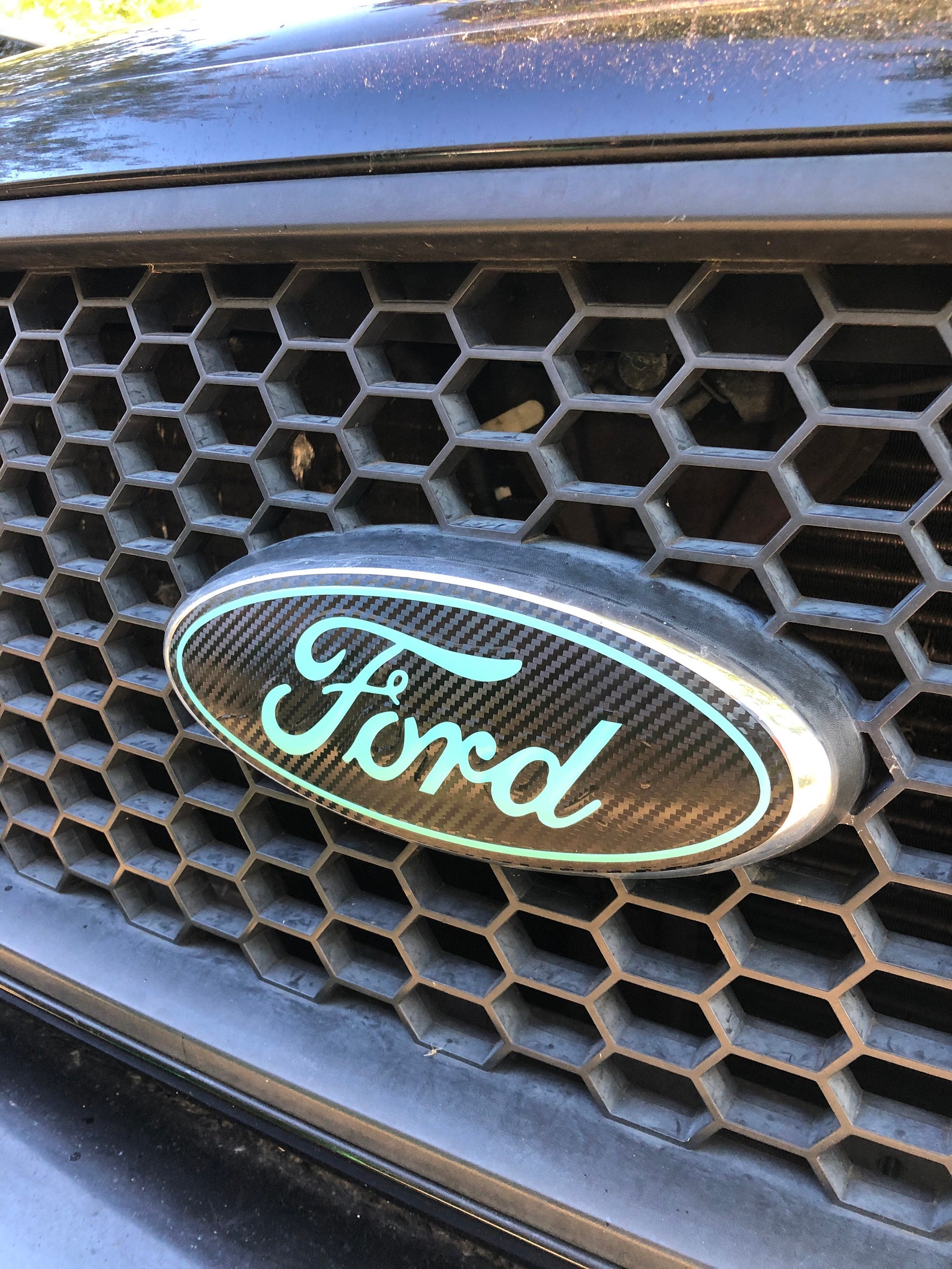 ford front grill emblem