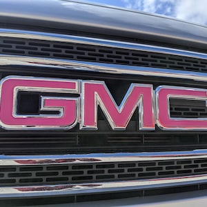2018-2021 TERRAIN Precut Overlay DECALS Compatible With GMC Emblems | Front & Rear Set