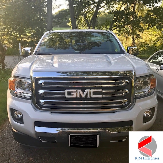 GMC SIERRA 2014 2015 2016 2017 2018 Emblem Overlay DecalsPRECUTNO CUTTING