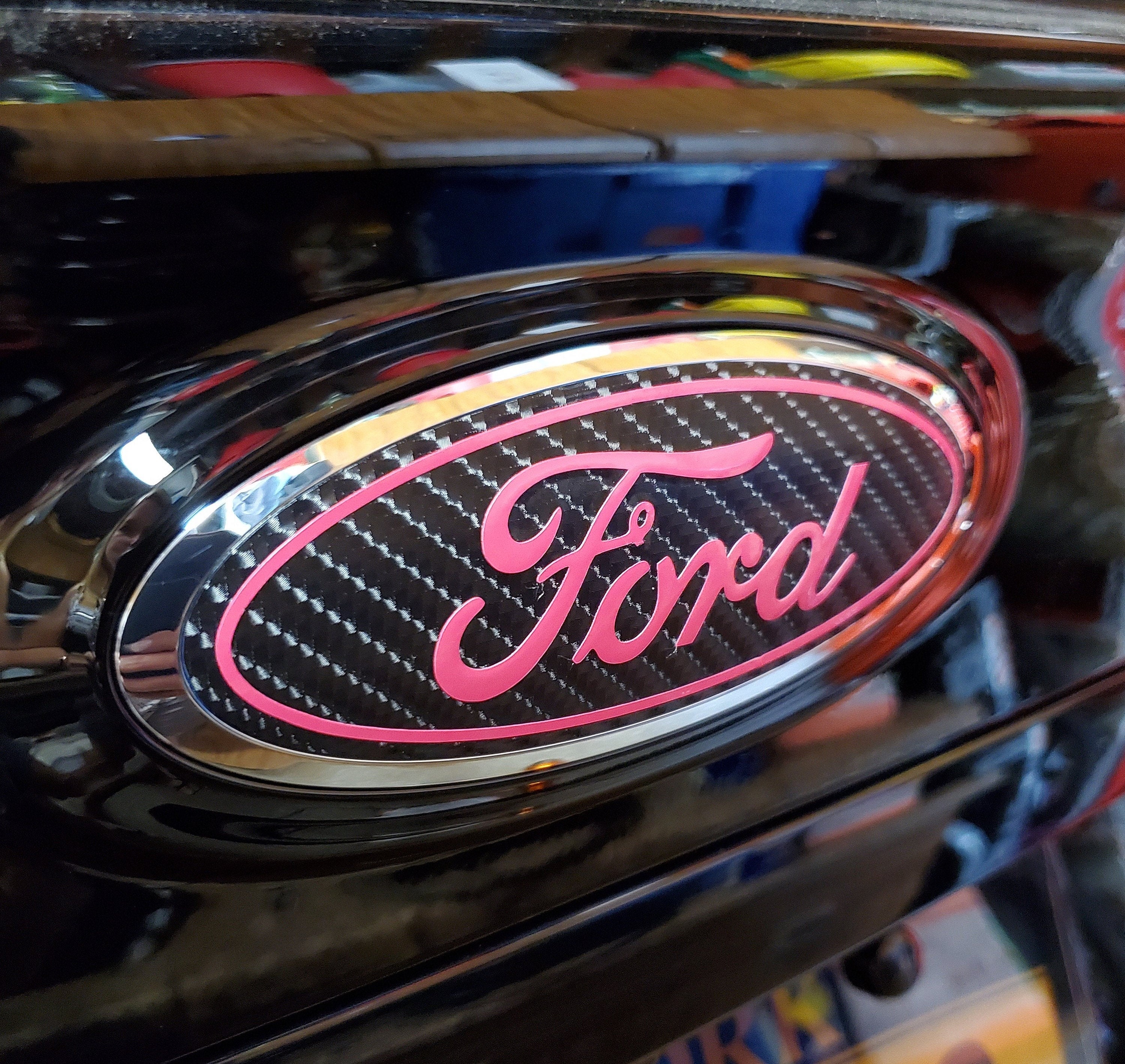 Ford Taurus 20132019 Emblem Overlay Badge Decal Grille & Etsy