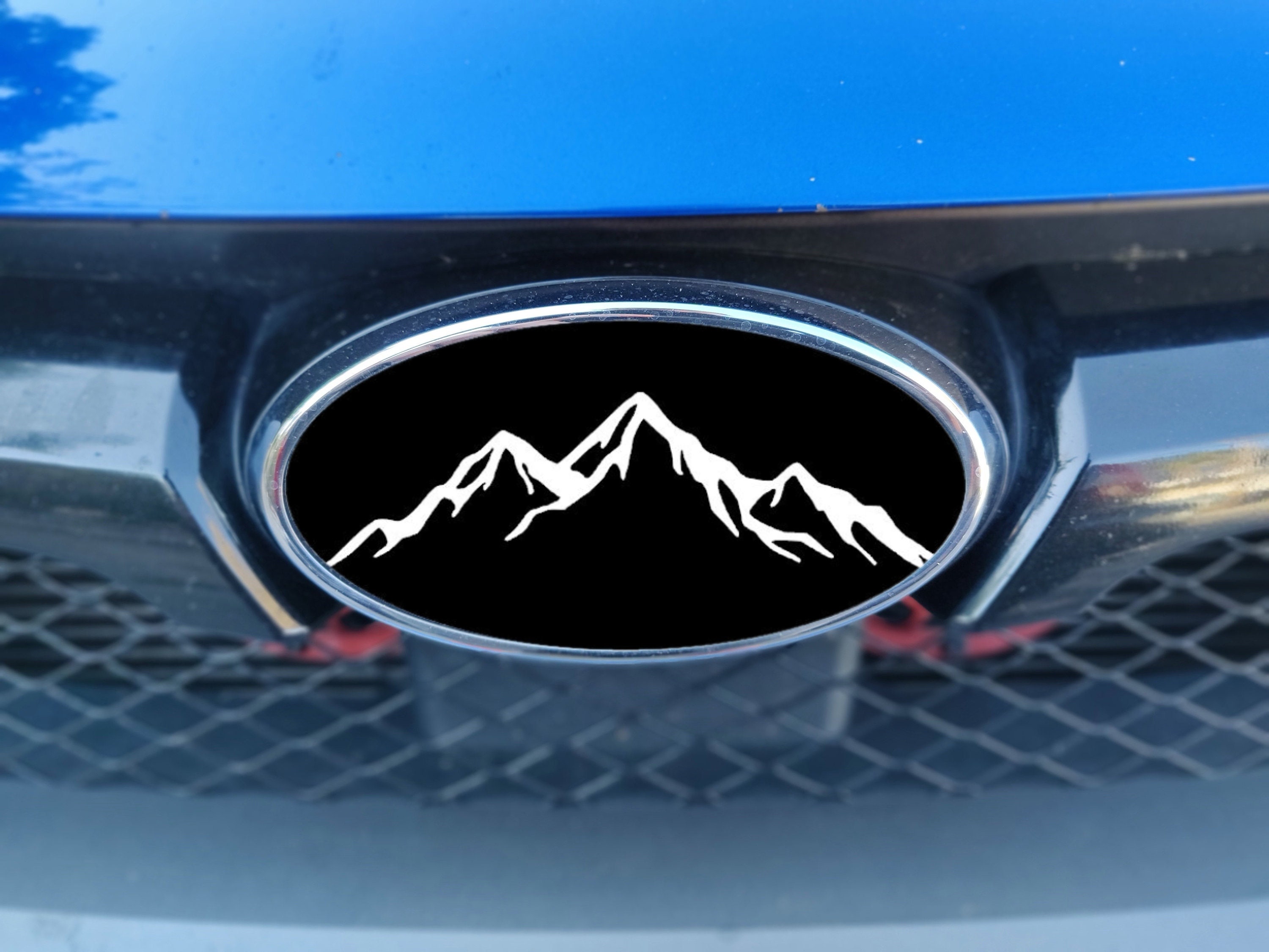 3D Carbon Fiber Emblem Overlays - 2019-2022 Subaru Ascent