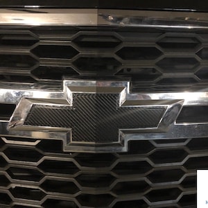 2021-2023 TRAILBLAZER Precut Bowtie Emblem Overlay DECALS Compatible With Chevy | Front & Rear Set