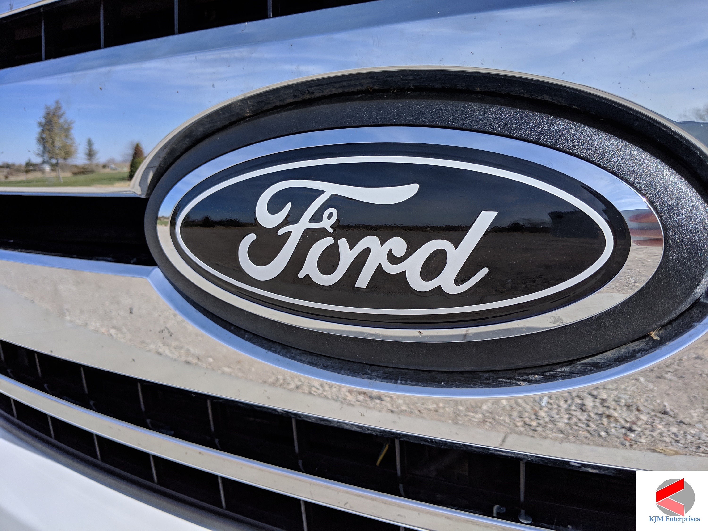 Ford Edge 20112014 Emblem Overlay Badge DECAL Grille & Tailgate SET
