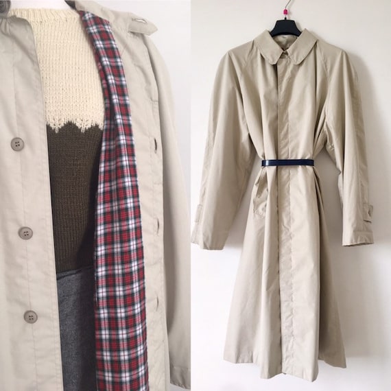 Trench 80s tartan