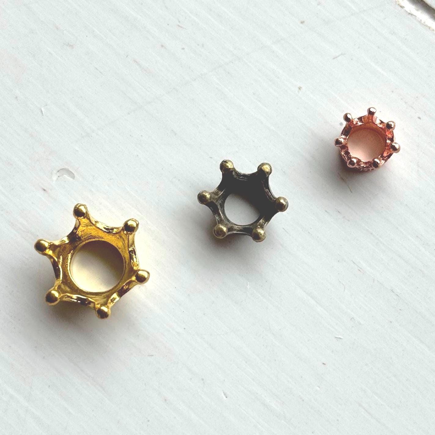 Mini Crown Sphere Stand: Gold, Rose Gold, or Antique Bronze - Etsy