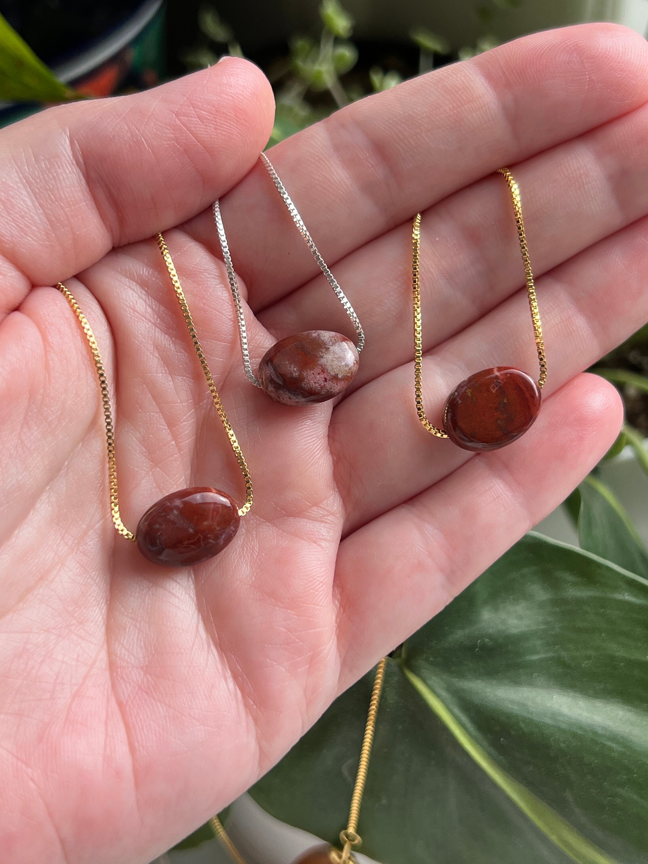 Red Jasper Pendant - Etsy