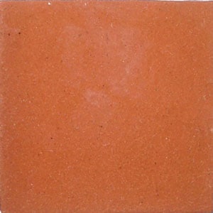 S#009))  Mexican Ceramic 4x4  inch Hand Made Tile Natural Terracotta