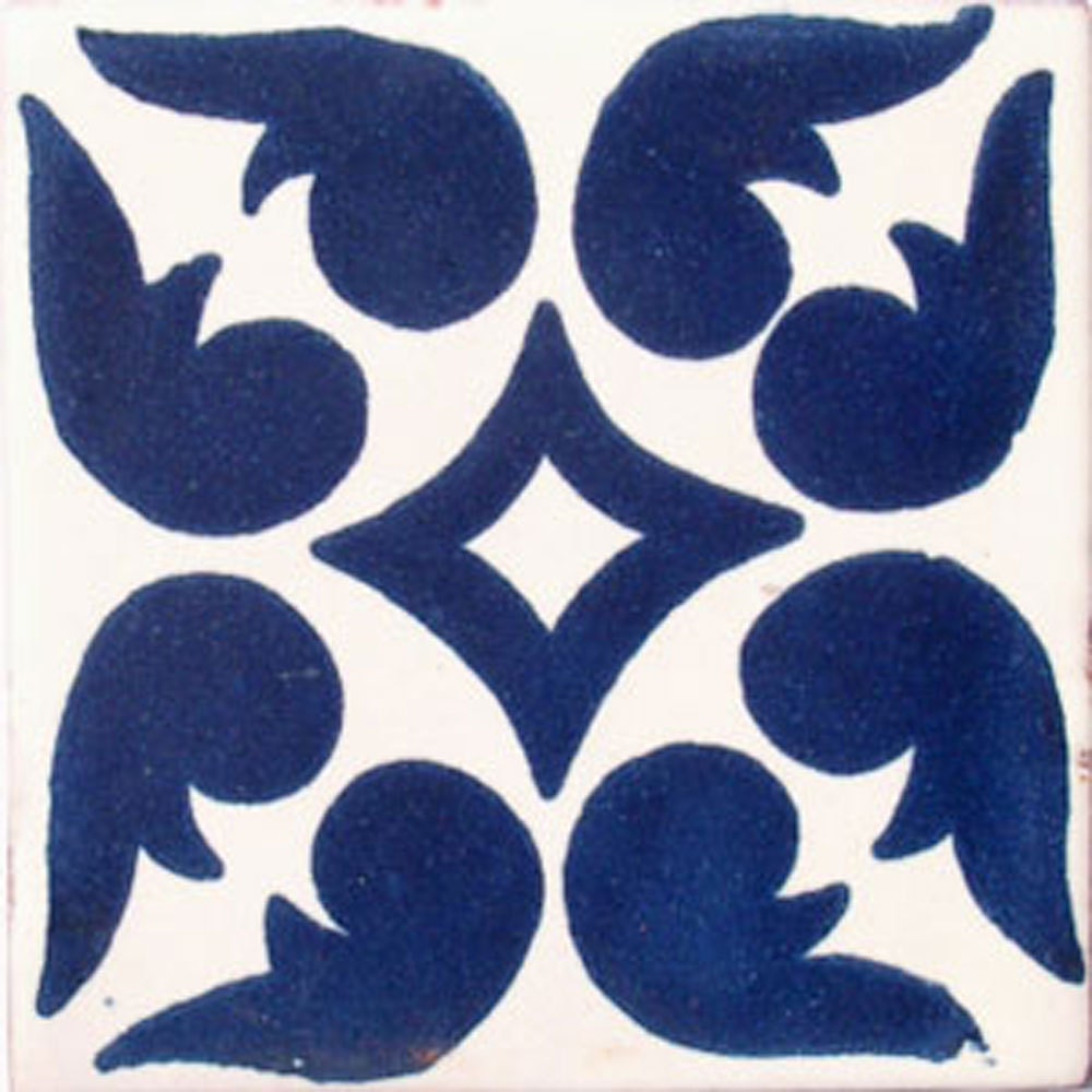 C 050 Mexican Ceramic 4x4 Inch Hand Made Tile Gallery Photo