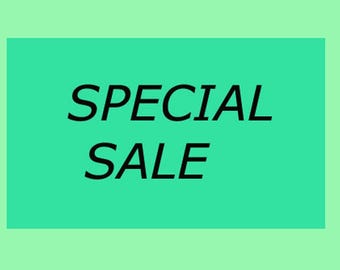 Special sale as description says