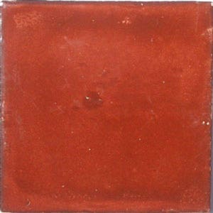 S#010))  Mexican Ceramic 4x4  inch Hand Made Tile Washed Terracotta