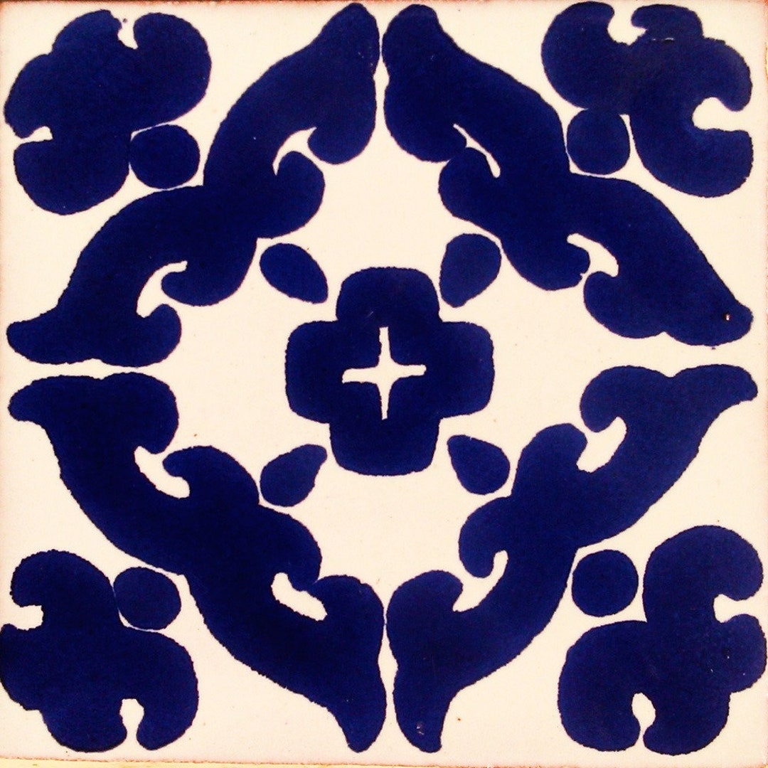 C#121)) Mexican Ceramic 4x4 Inch Hand Made Tile - Etsy