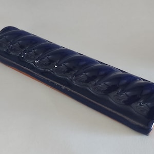 1 Rope Trim Tile &quot;6 x 1 3/4 Inches, Mexican Ceramic Handmade Tiles #S006