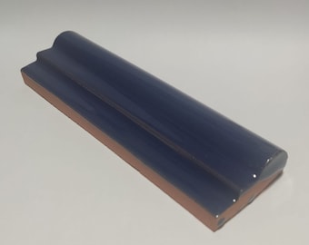 1 Chair Rail 6 x 1 3/4 inch Mexican Ceramic Hand Made Tiles #S006