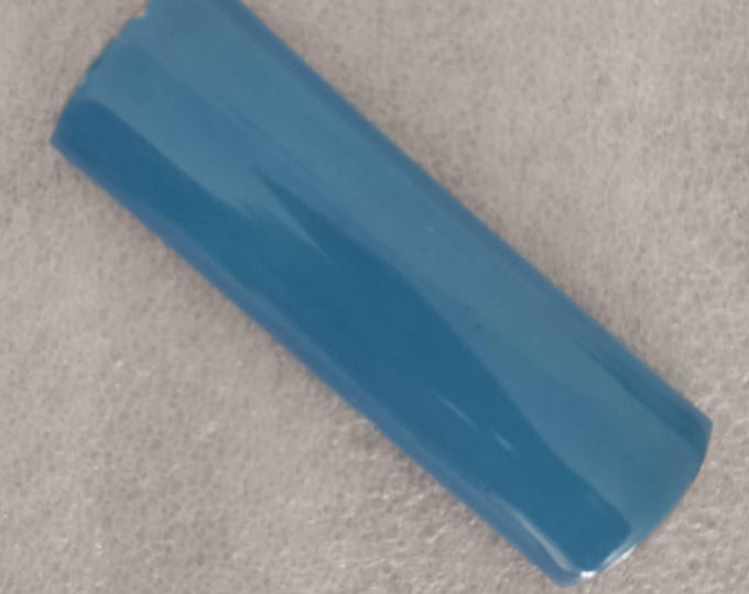 1 bull nose quarter round trim tile 4x1.5 inch Mexican Ceramic Hand Made Tiles #S002 washed turquoise