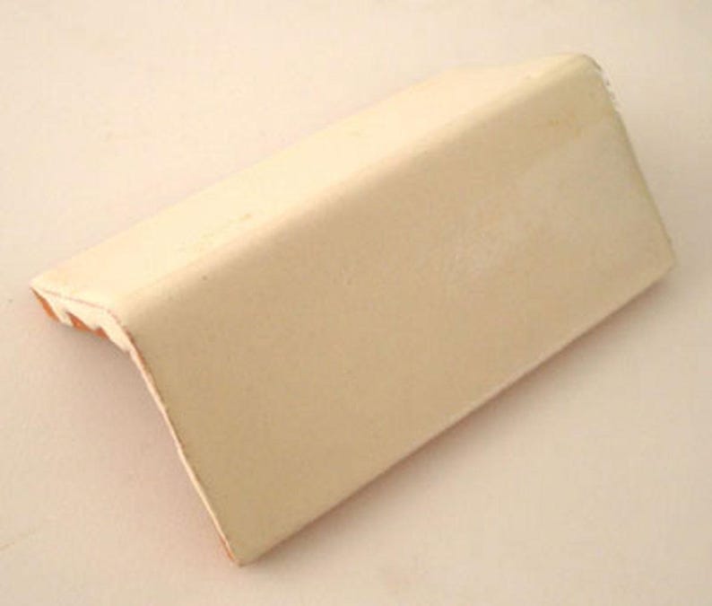 1 V Cap Tile 2x2x4 Inch Mexican Ceramic Hand Made Tiles #S004 - Etsy