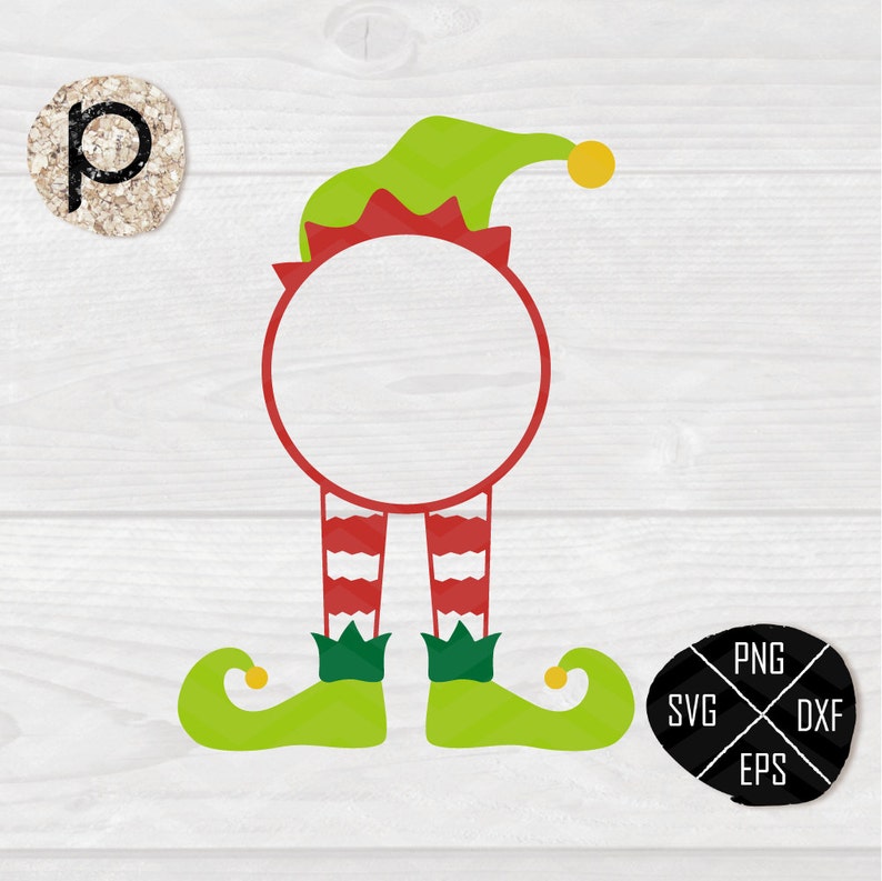 Download Monogram Elf Legs svgChristmas SVGElf Legs SVG Elf | Etsy