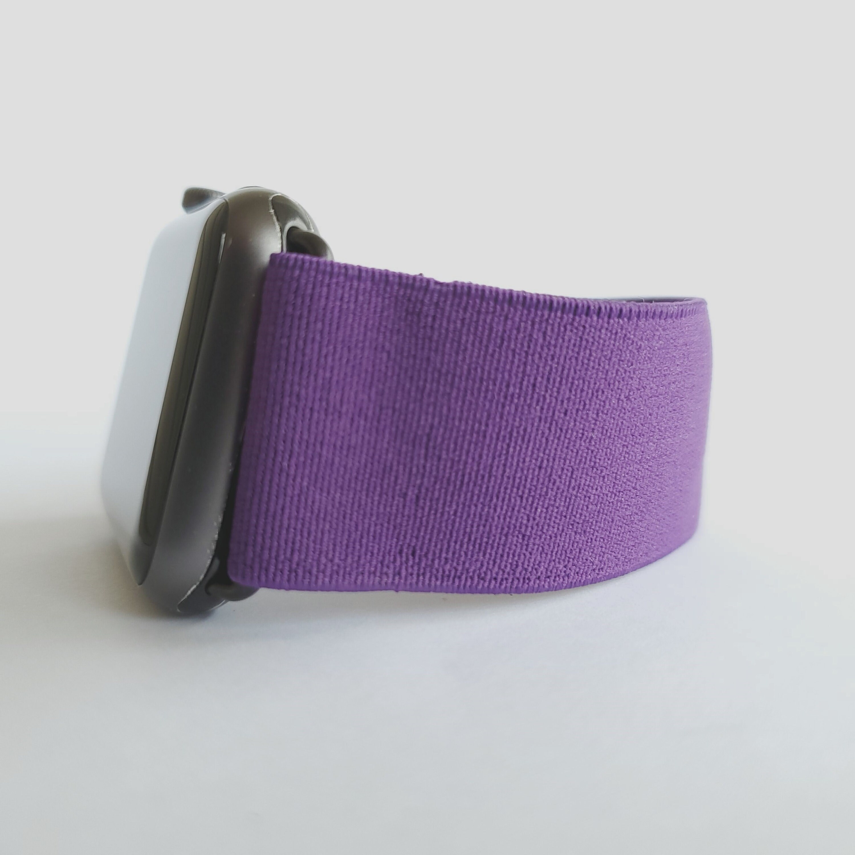 Purple Elastic Apple Watch band Apple Watch Band 38mm 40mm Etsy