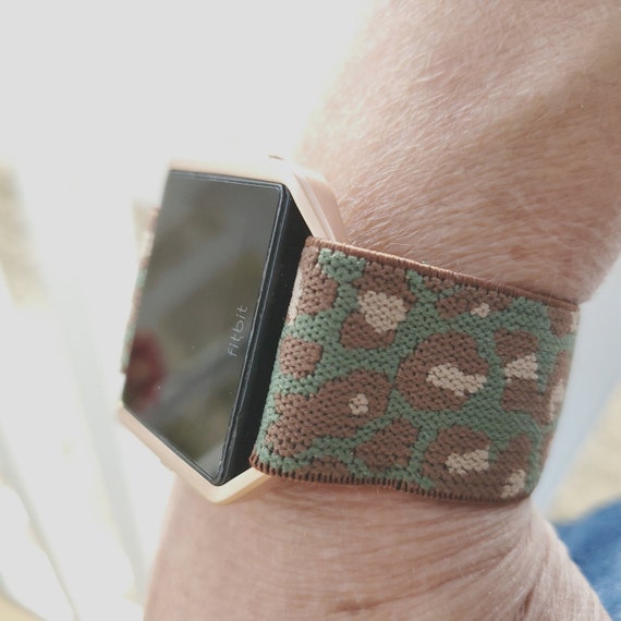 leopard print fitbit blaze band